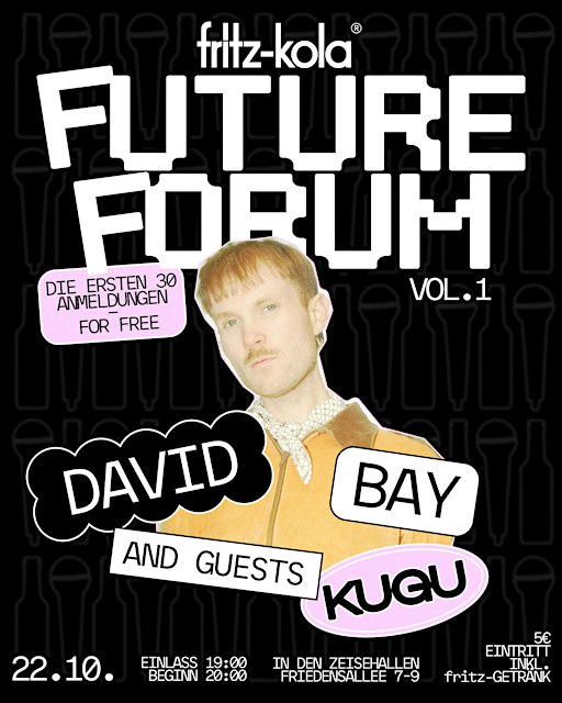 fritz- kola Future Forum Concert