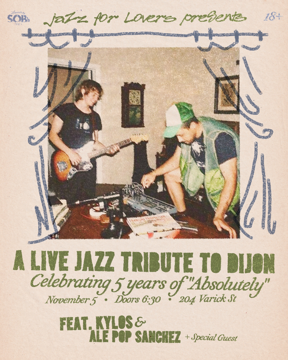 Live Jazz Tribute To Dijon: 5 Years of Absolutely