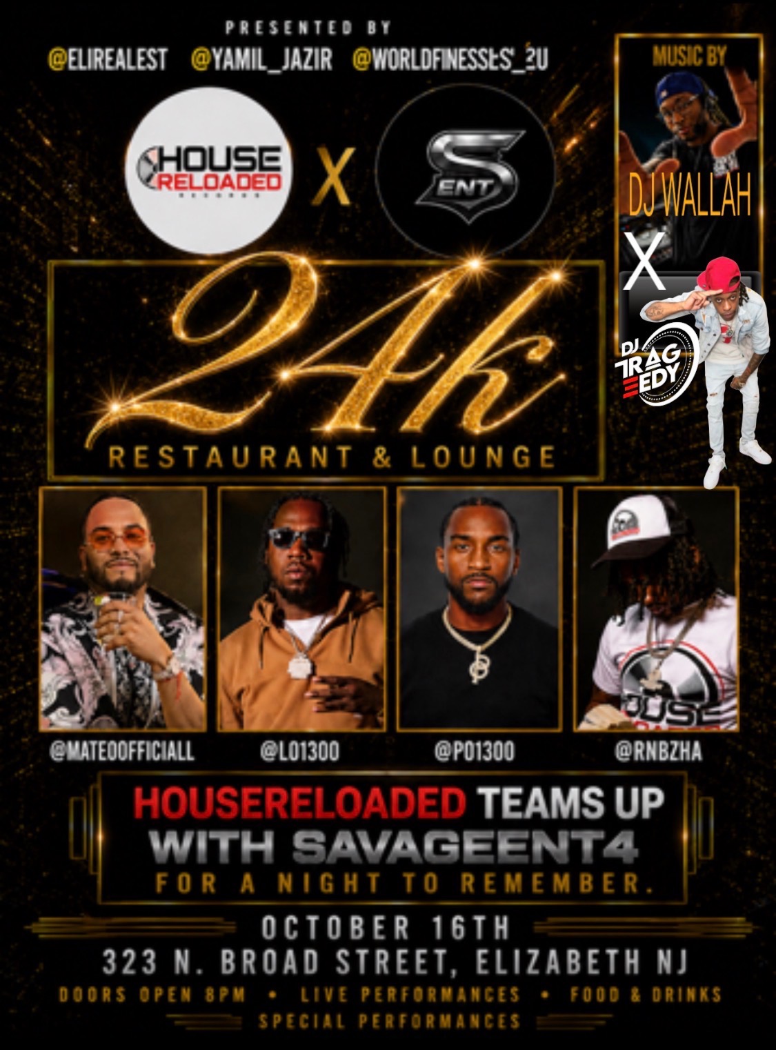 House Reloaded X Savage Entertainment Presents: