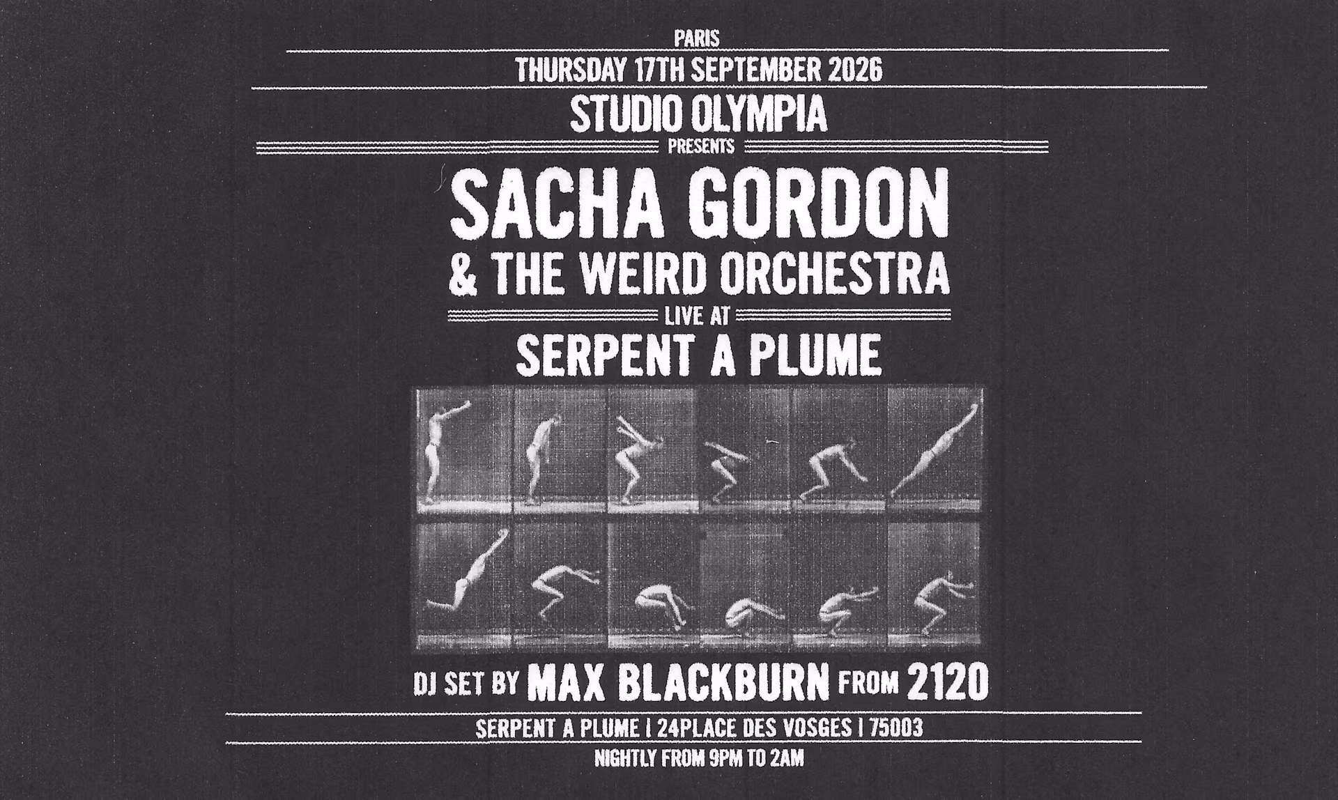 Sacha Gordon & The Weird Orchestra W/ 2120 Vynil Set