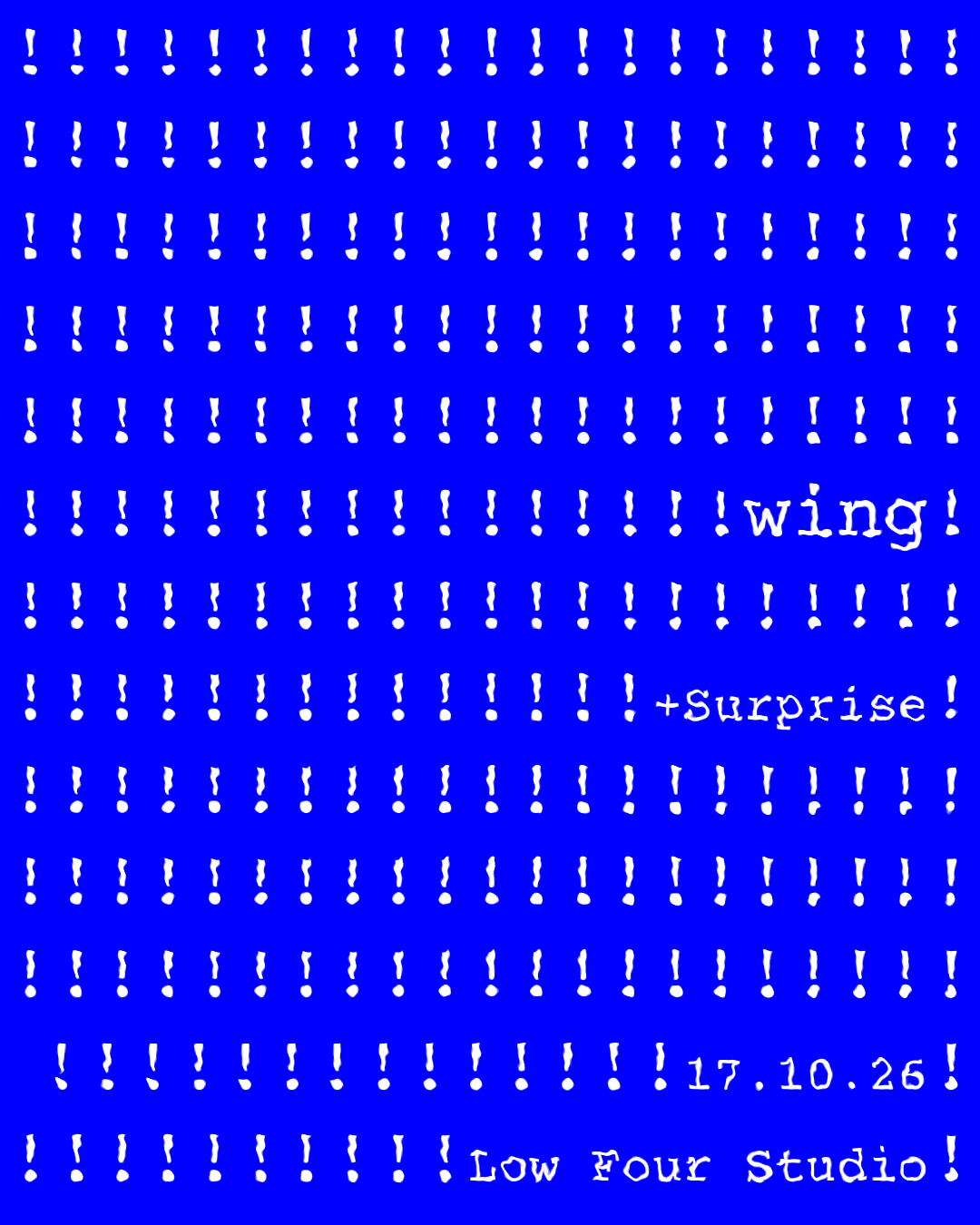 wing / Surprise