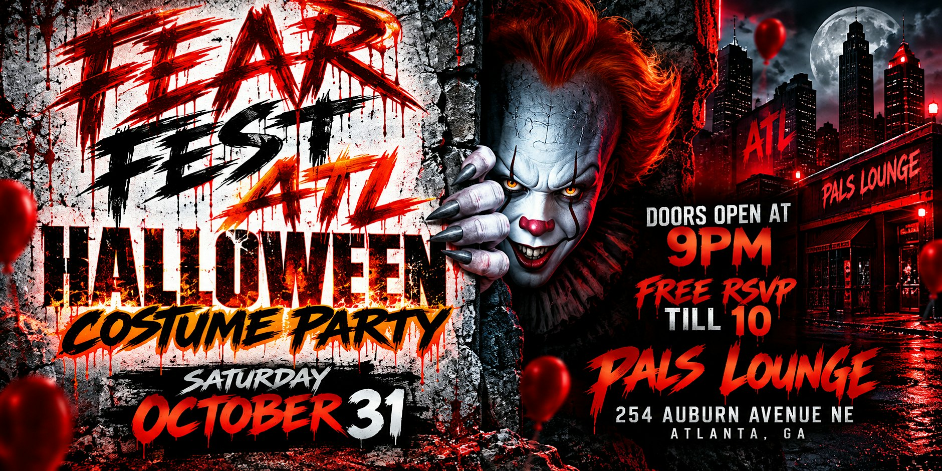 FEAR FEST ATL HALLOWEEN NIGHT