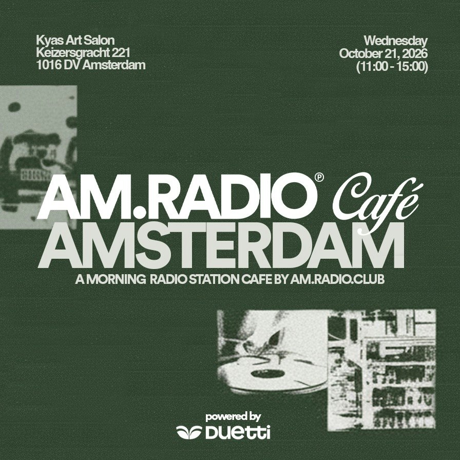 AM.RADIO Café Amsterdam