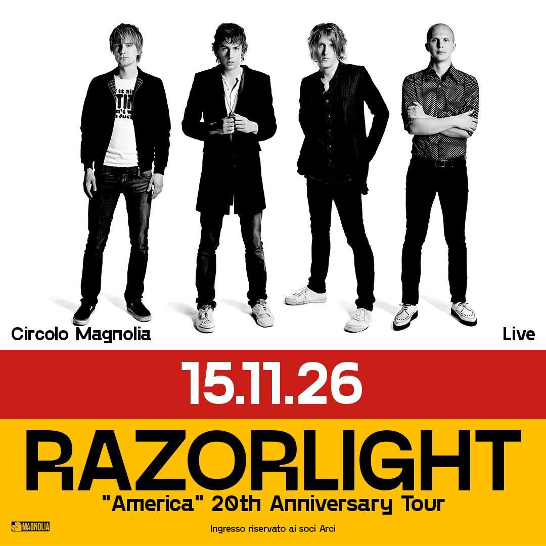 Razorlight live a Magnolia