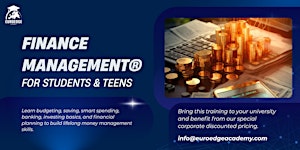 Finance Management for Students & Teens® -1 day Workshop in Glasgow