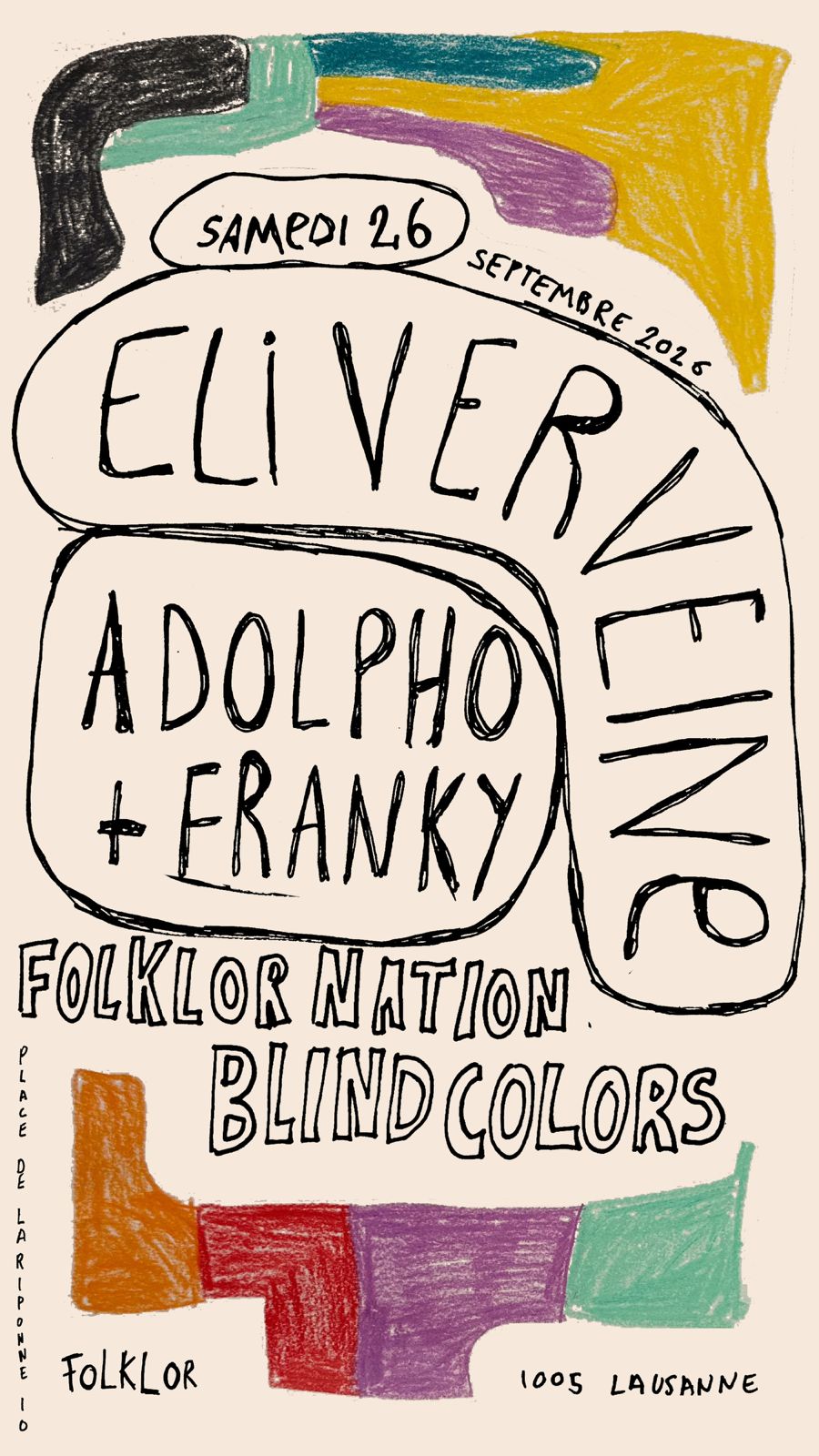 Folklor Nation x Blind Colors /// Eli Verveine - Adolpho & Franky