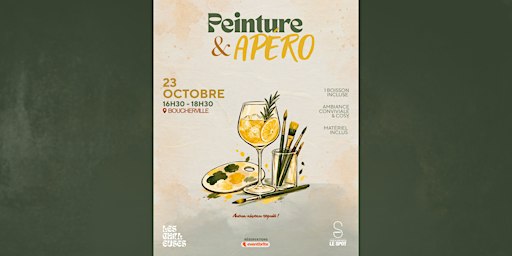 Peinture et apéro | Activité créative