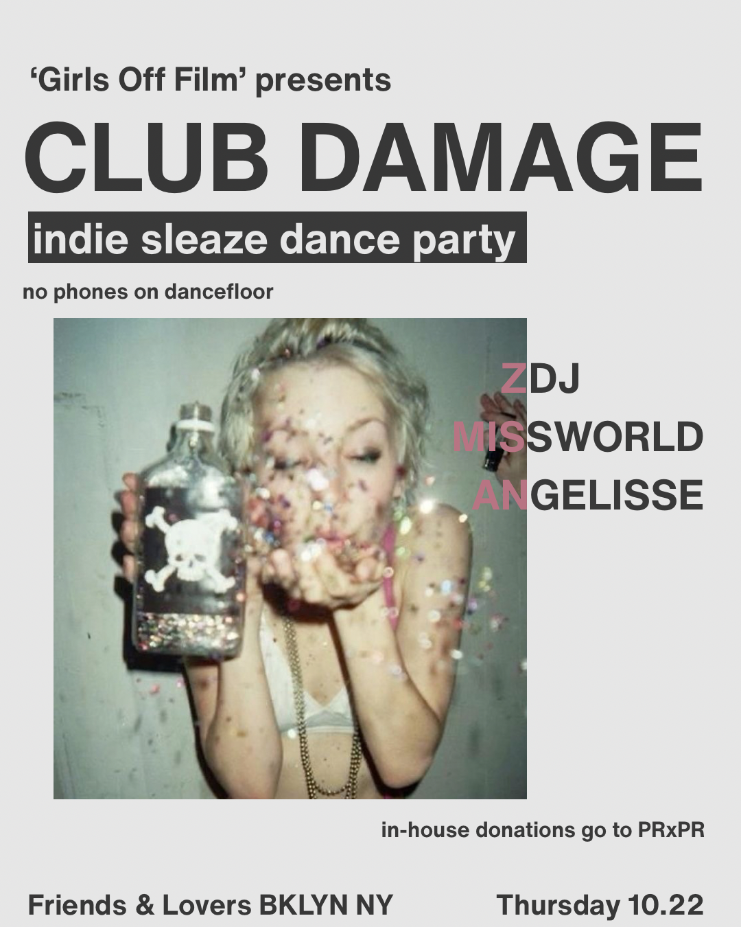 CLUB DAMAGE: INDIE SLEAZE