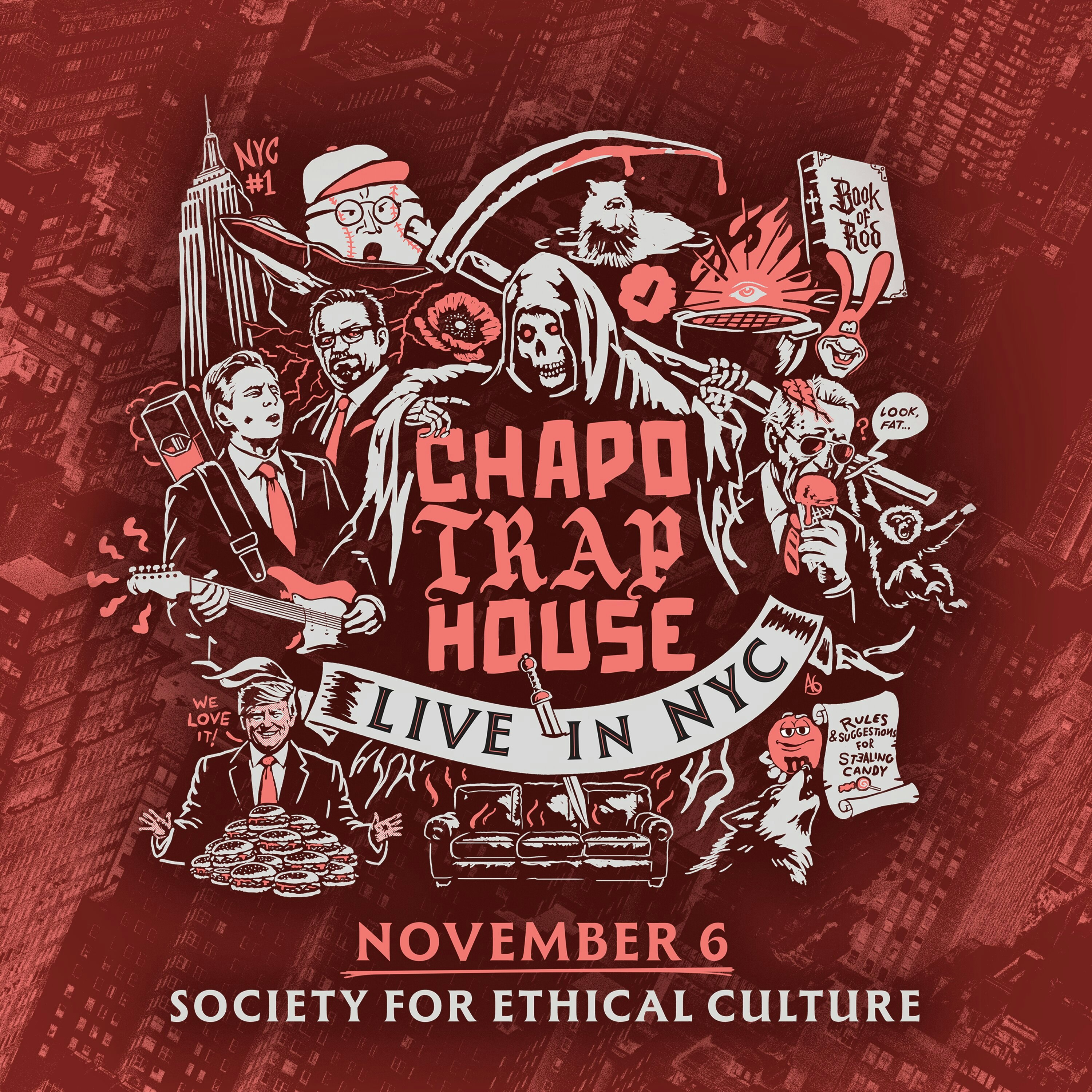 Minty Boi Pres: Chapo Trap House Tour in New York