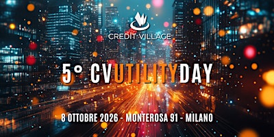 5° CVUTILITYDAY - Utilities Beyond Recovery
