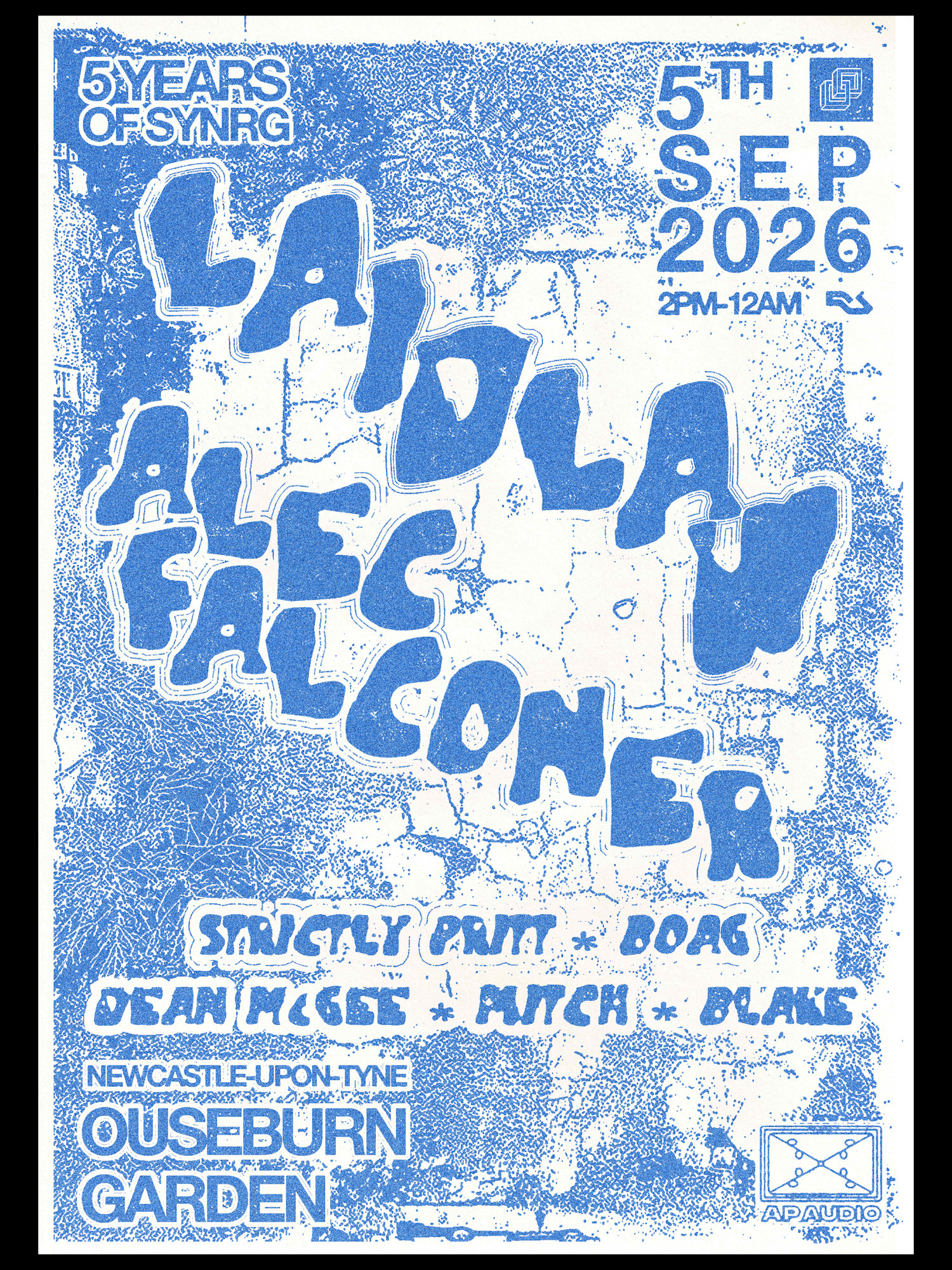 SYNRG presents: Laidlaw, Alec Falconer