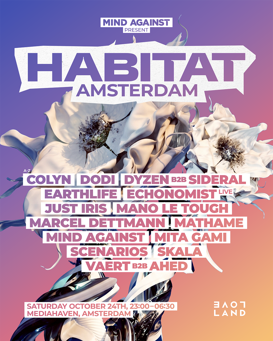 Mind Against presents HABITAT x Loveland - ADE 2026
