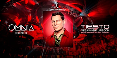 Tiesto | Las Vegas Friday Party | Omnia Nightclub