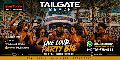 POOL PARTY AT TAILGATE BEACH CLUB (LADIES FREE DRINKS)