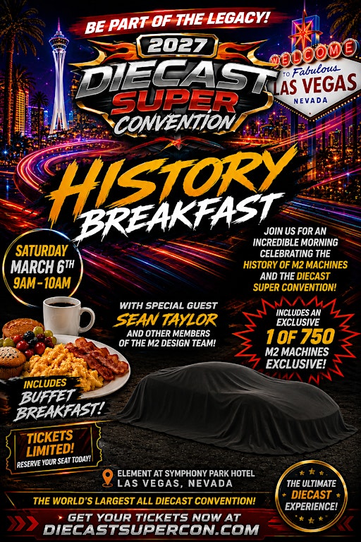History of the Diecast Super Convention Breakfast
