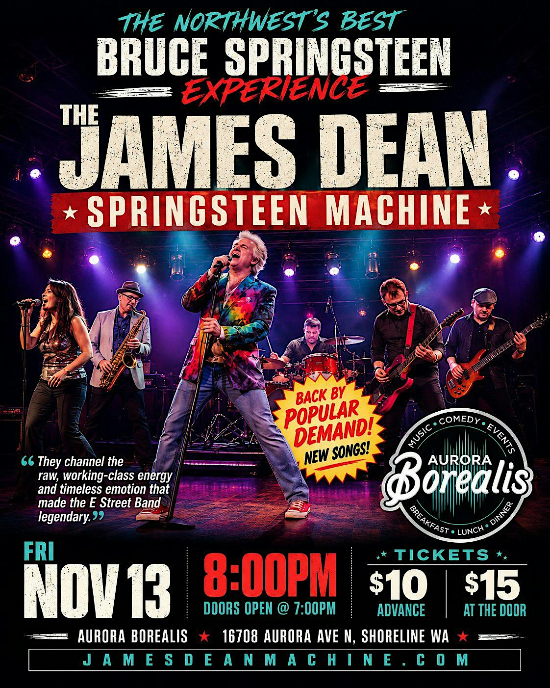 The James Dean Springsteen Machine
