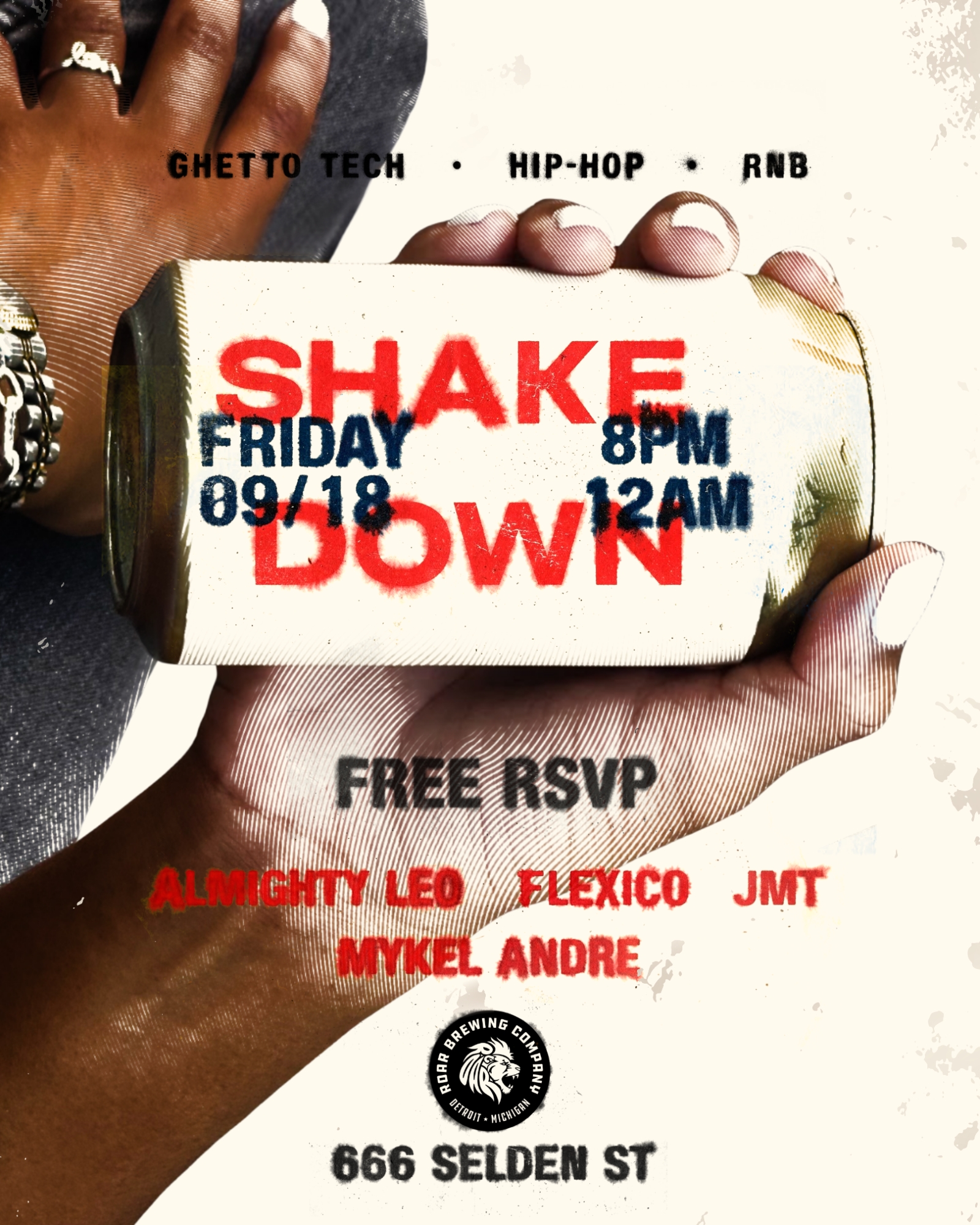 SHAKE DOWN