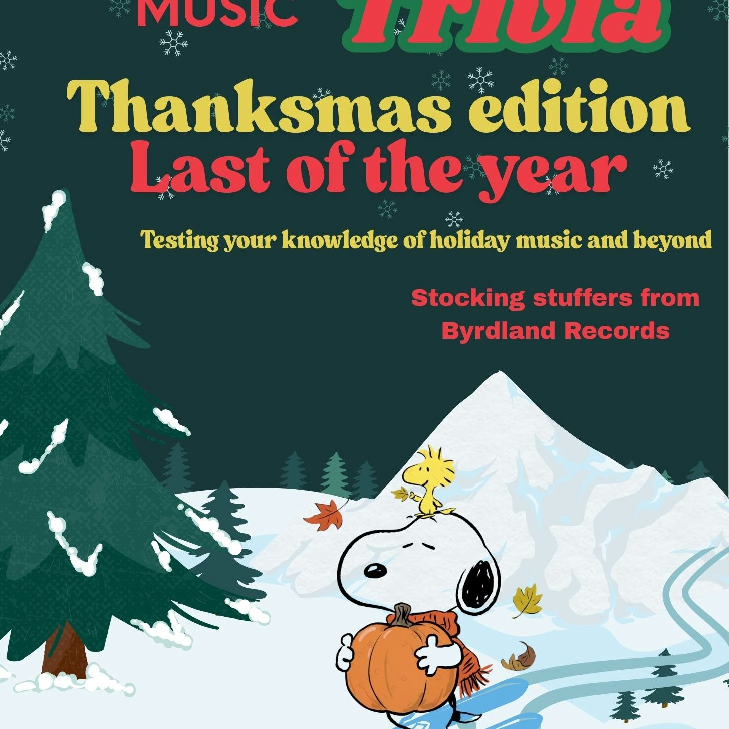 Songbyrd Music Trivia Night: Merry Thanxmas Edition!