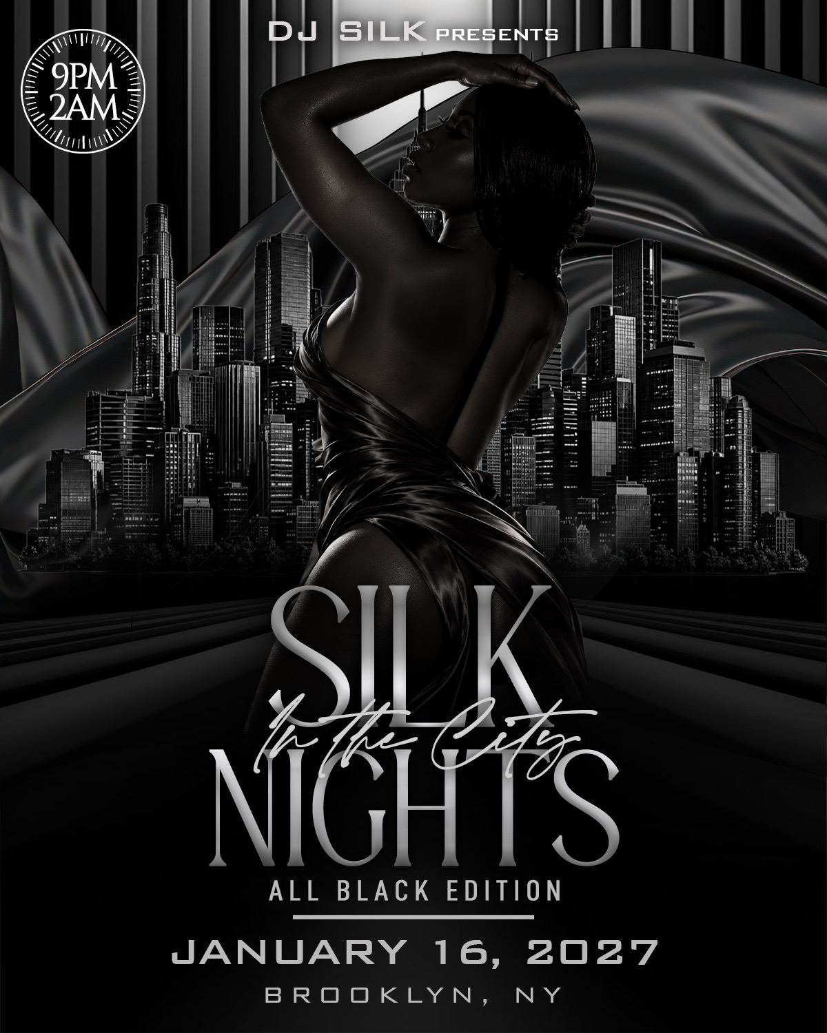 🖤🏙️ SILK IN THE CITY: ALL BLACK ADDITION 🏙️🖤