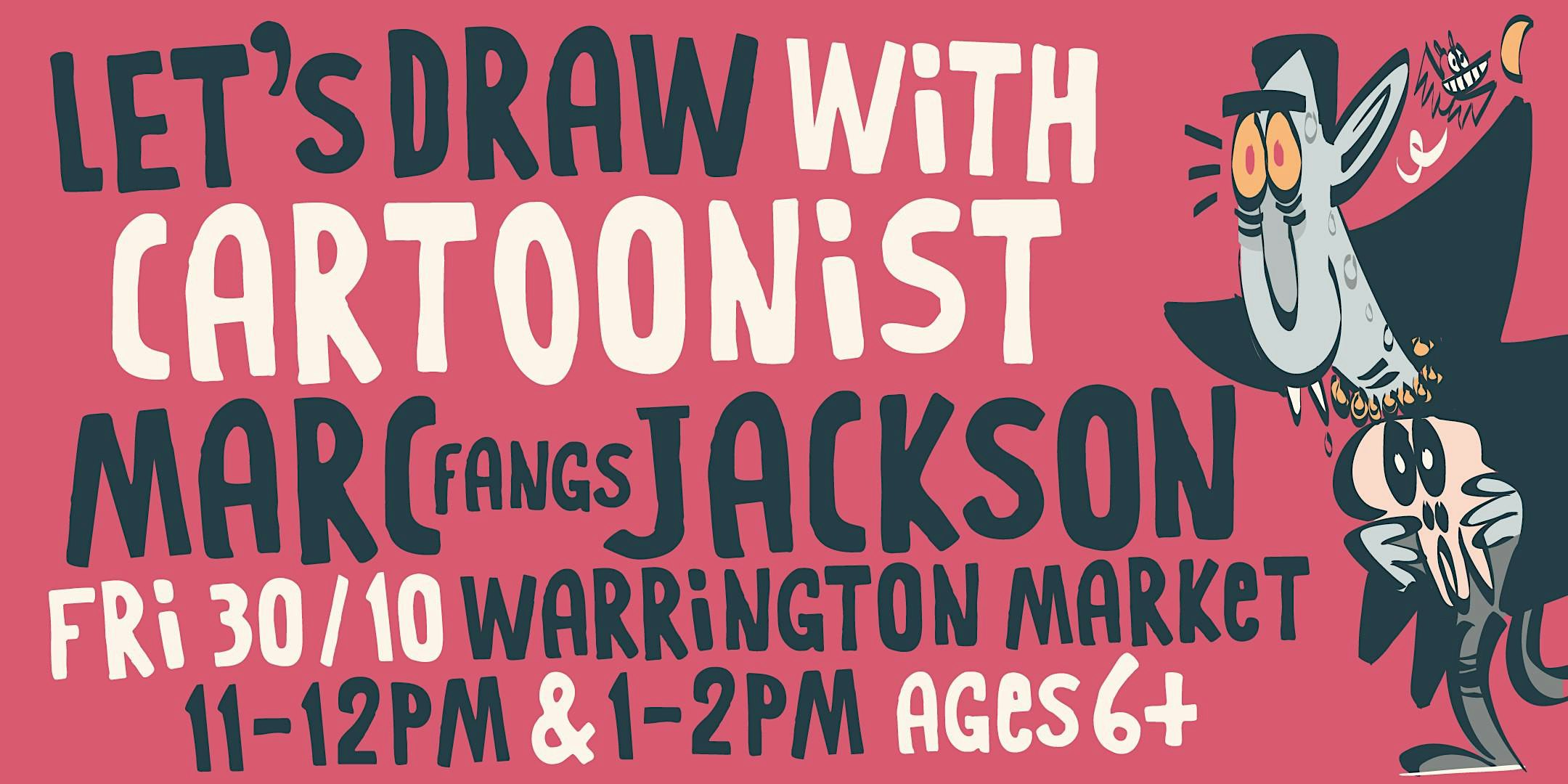 Halloween Cartoon Drawing Workshop with Marc Jackson