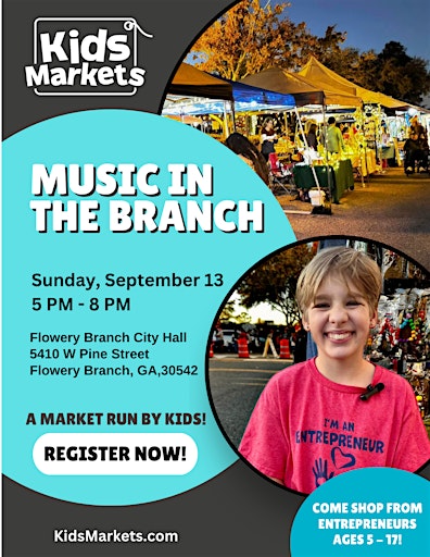 Kids Markets at Music in the Branch
