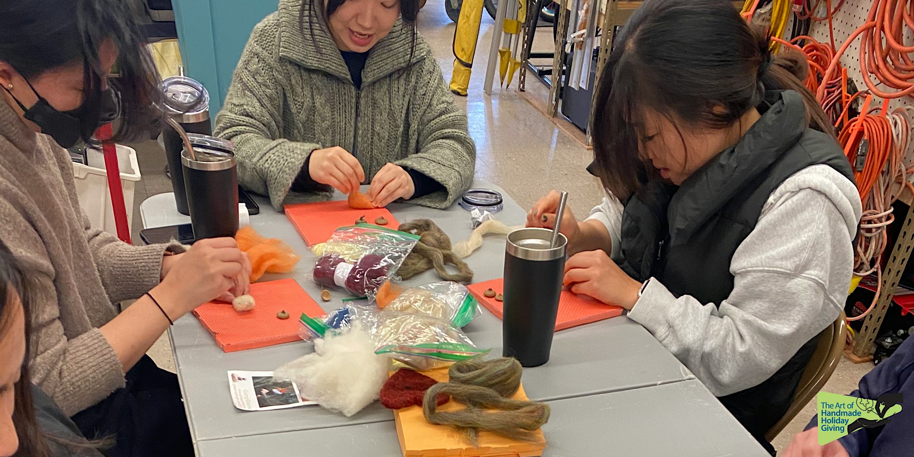 Learn the Basics of Needle Felting and Make a Holiday Ornament @ STL