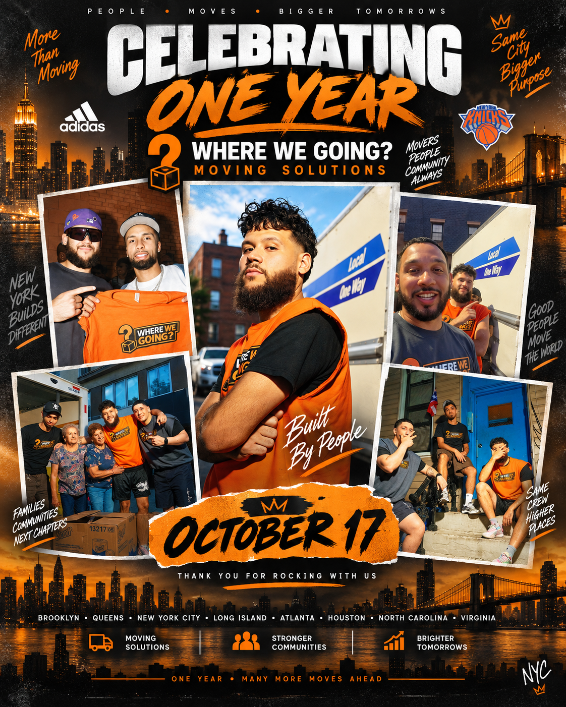 Where We Going? 1 Year Anniversary 🧡