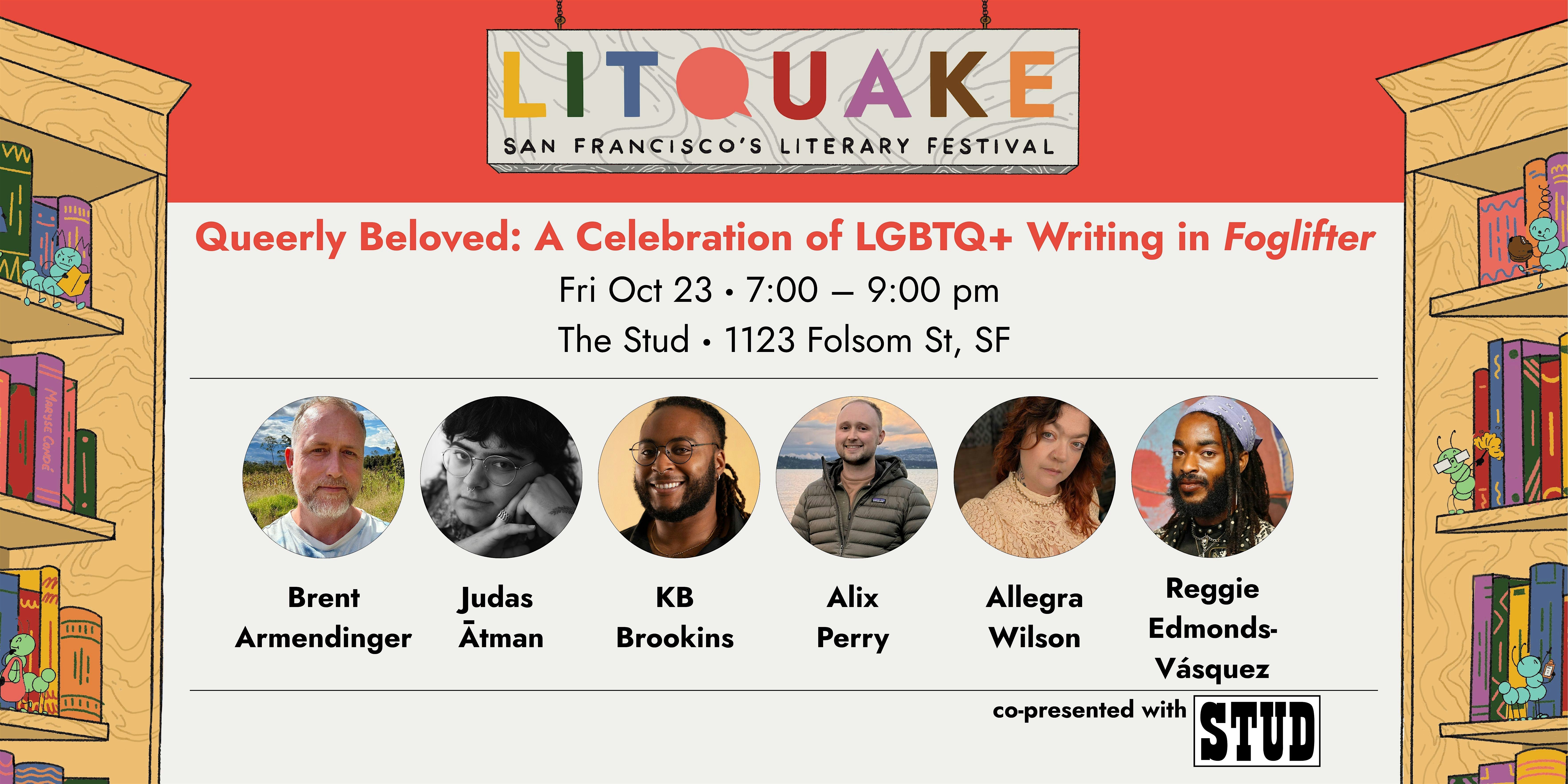Queerly Beloved: A Celebration of LGBTQ+ Writing in Foglifter