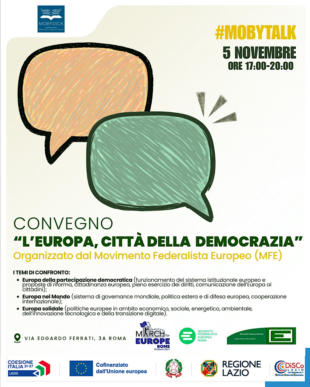 Convegno "L'europa, città della democrazia"