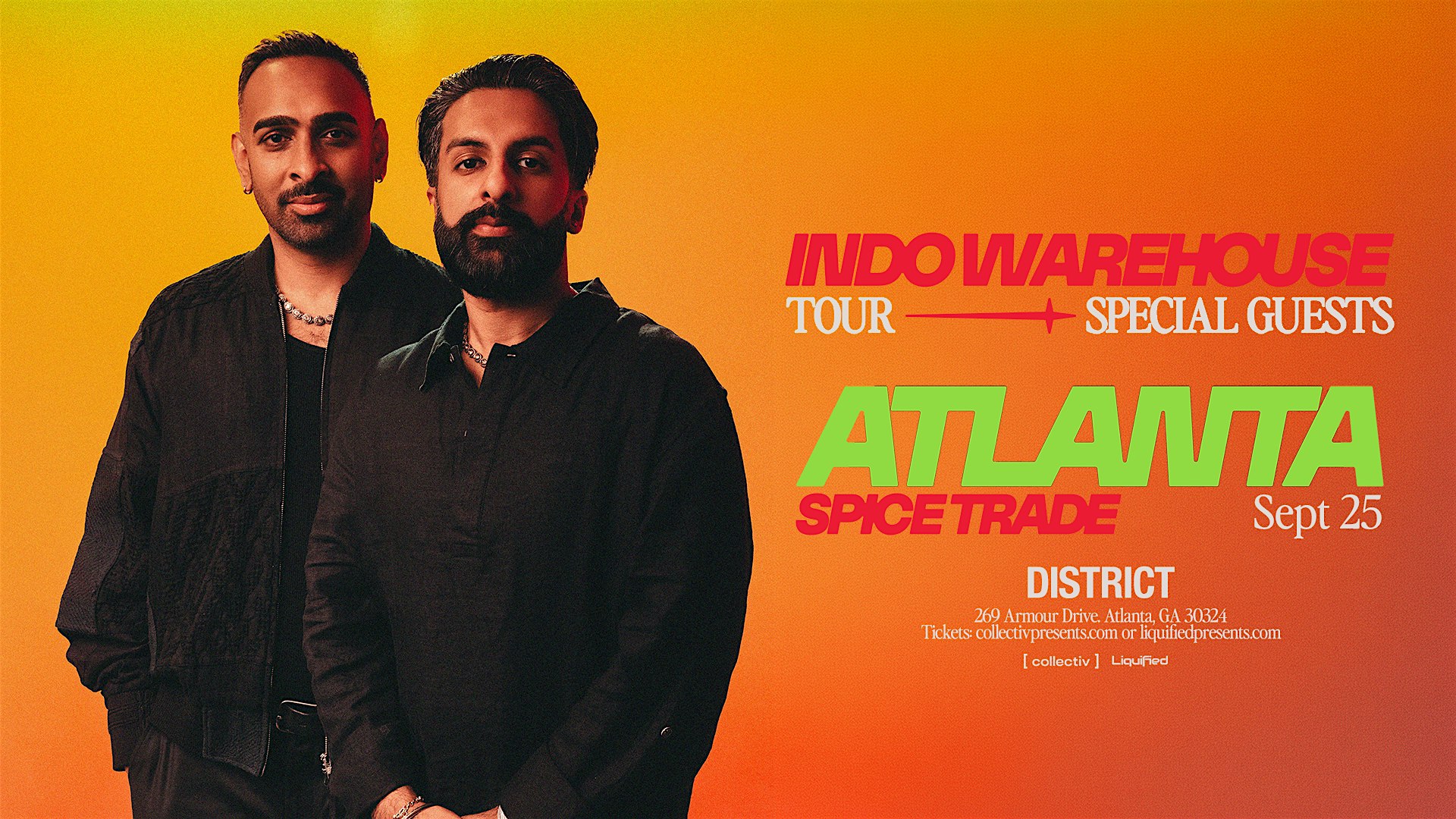 INDO WAREHOUSE | Friday September 25th 2026 | District Atlanta
