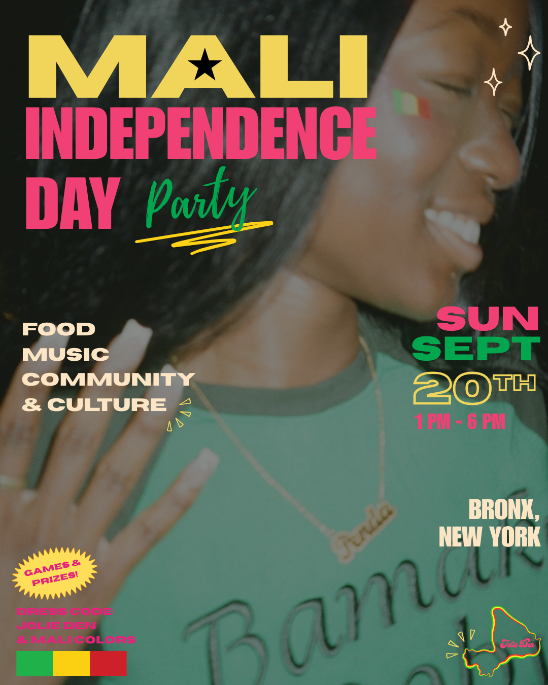 Jolie Den's Annual Malian Independence Day Party