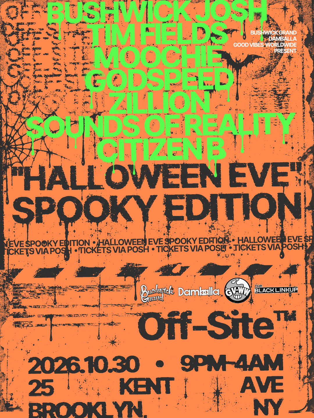 The Off-Site Party -Halloween Eve Costume Party @ VESPER