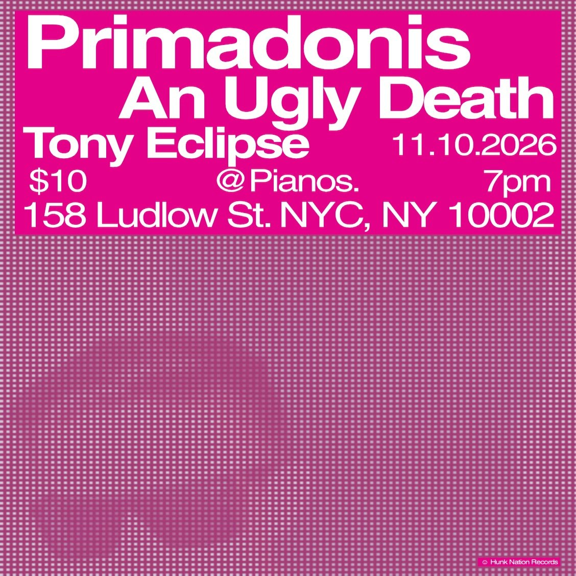 Primadonis • An Ugly Death • Tony Eclipse