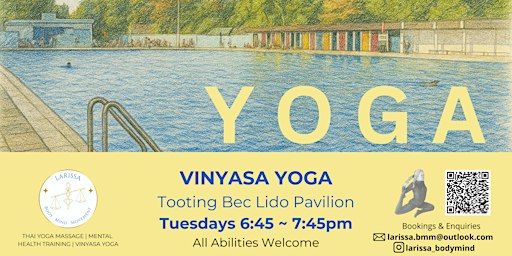 Yoga at the Lido ~ Evening Class!