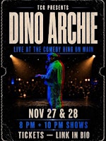 Dino Archie Live in Vancouver stand-up comedy | Nov 27 and 28