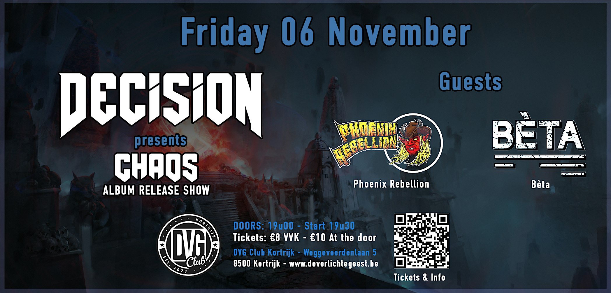 Album Release CHAOS - Decision