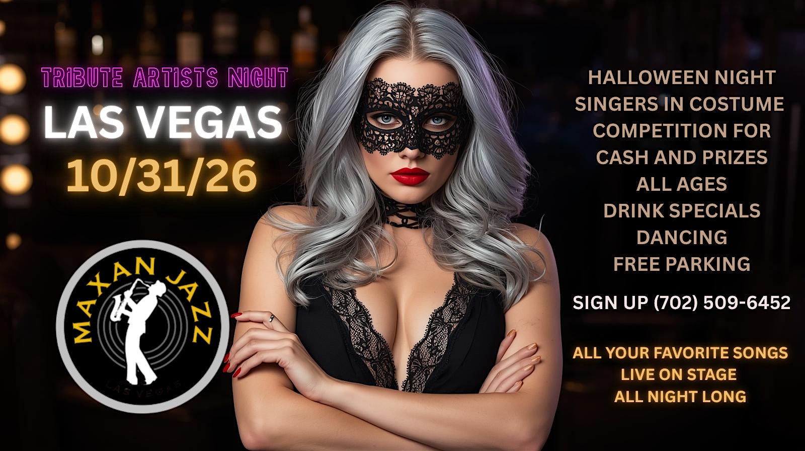 Voices of Las Vegas VIP Halloween Event