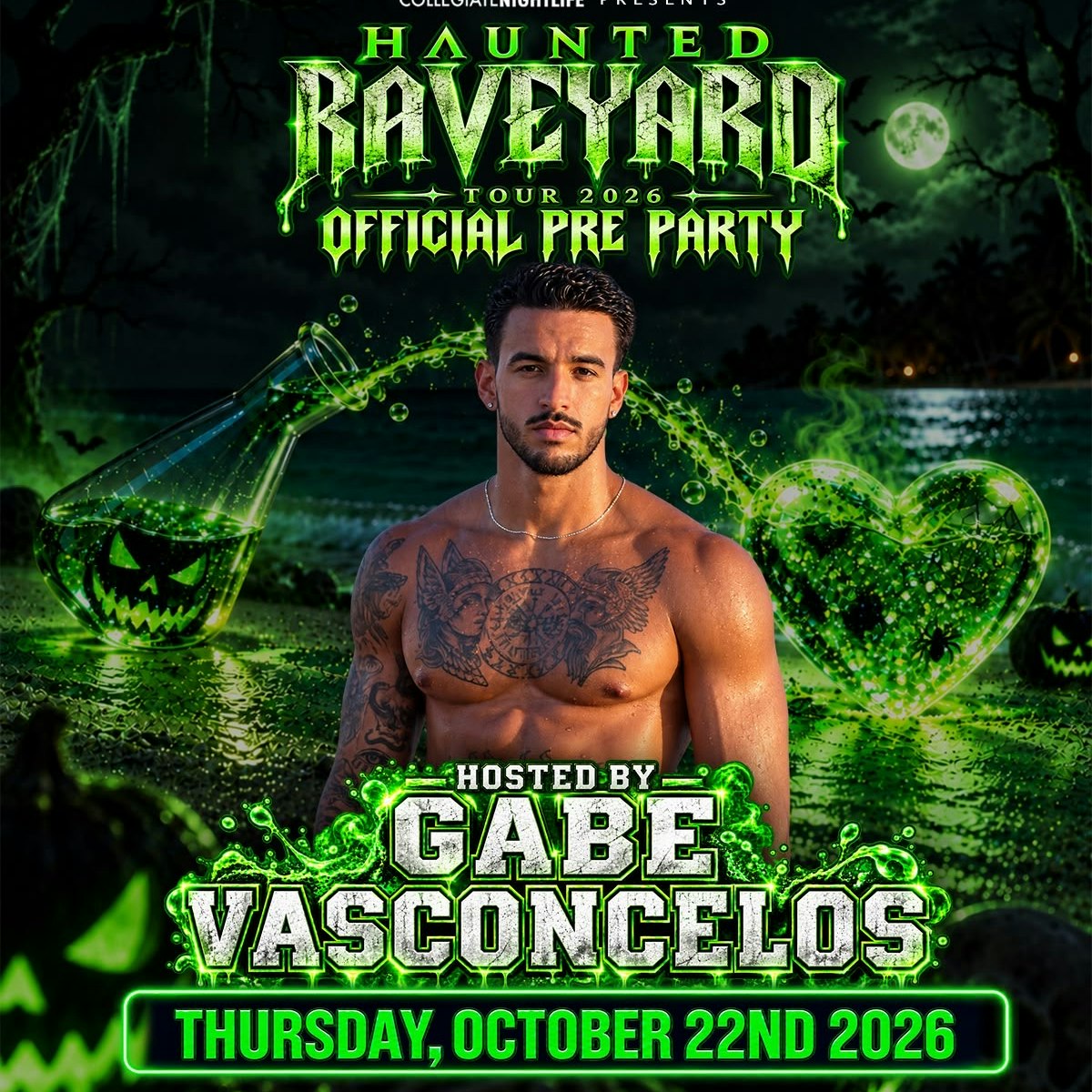 HAUNTED RAVEYARD PRE-PARTY