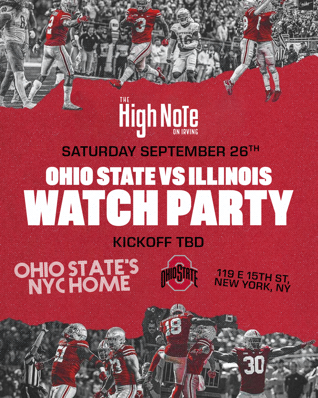 Ohio State vs Illinois Watch Party