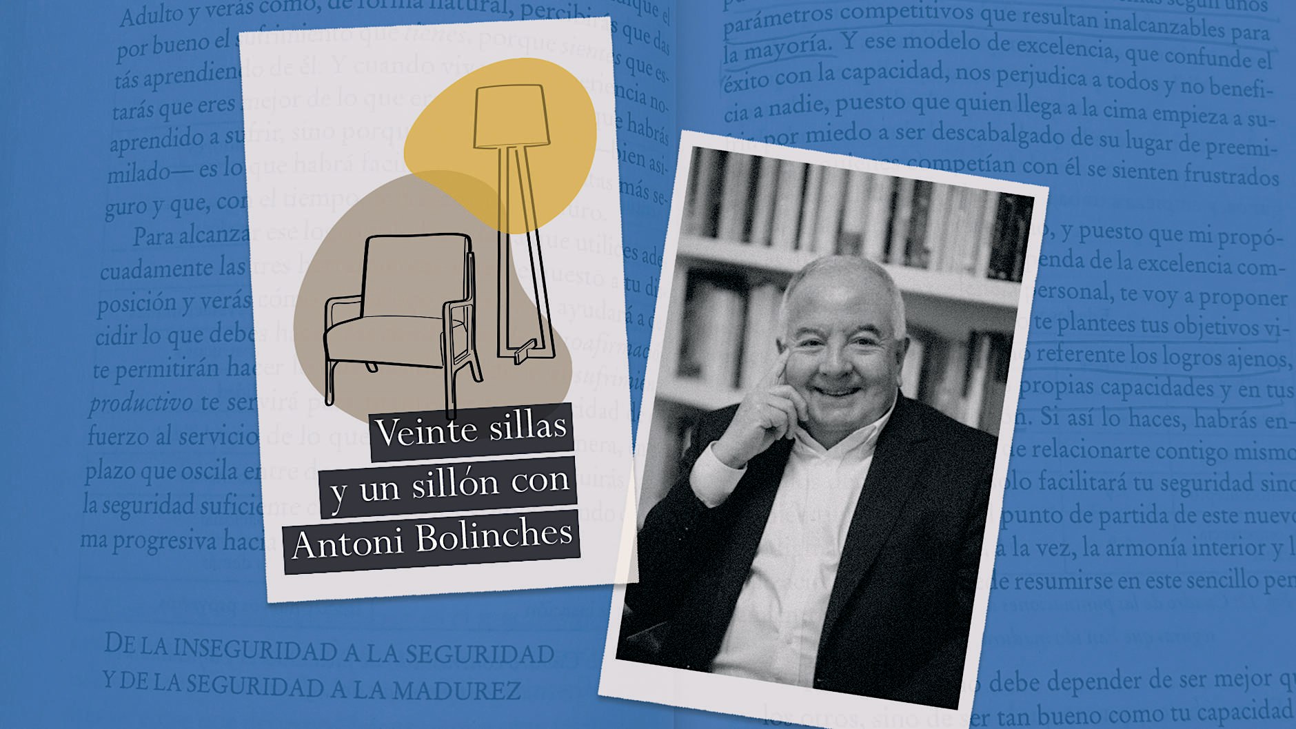 Veinte sillas y un sillón con Antoni Bolinches