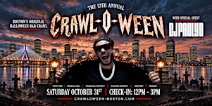 Crawl-O-Ween 2026: Boston's Official Halloween Bar Crawl w/ DJ PAULY D