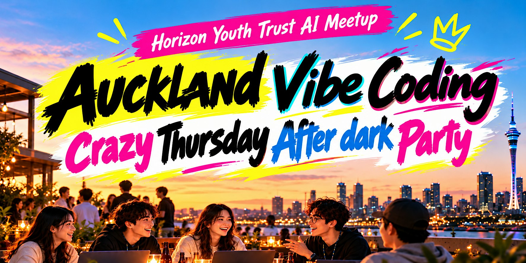 Auckland Vibe Coding Crazy Thursday Afterdark Party