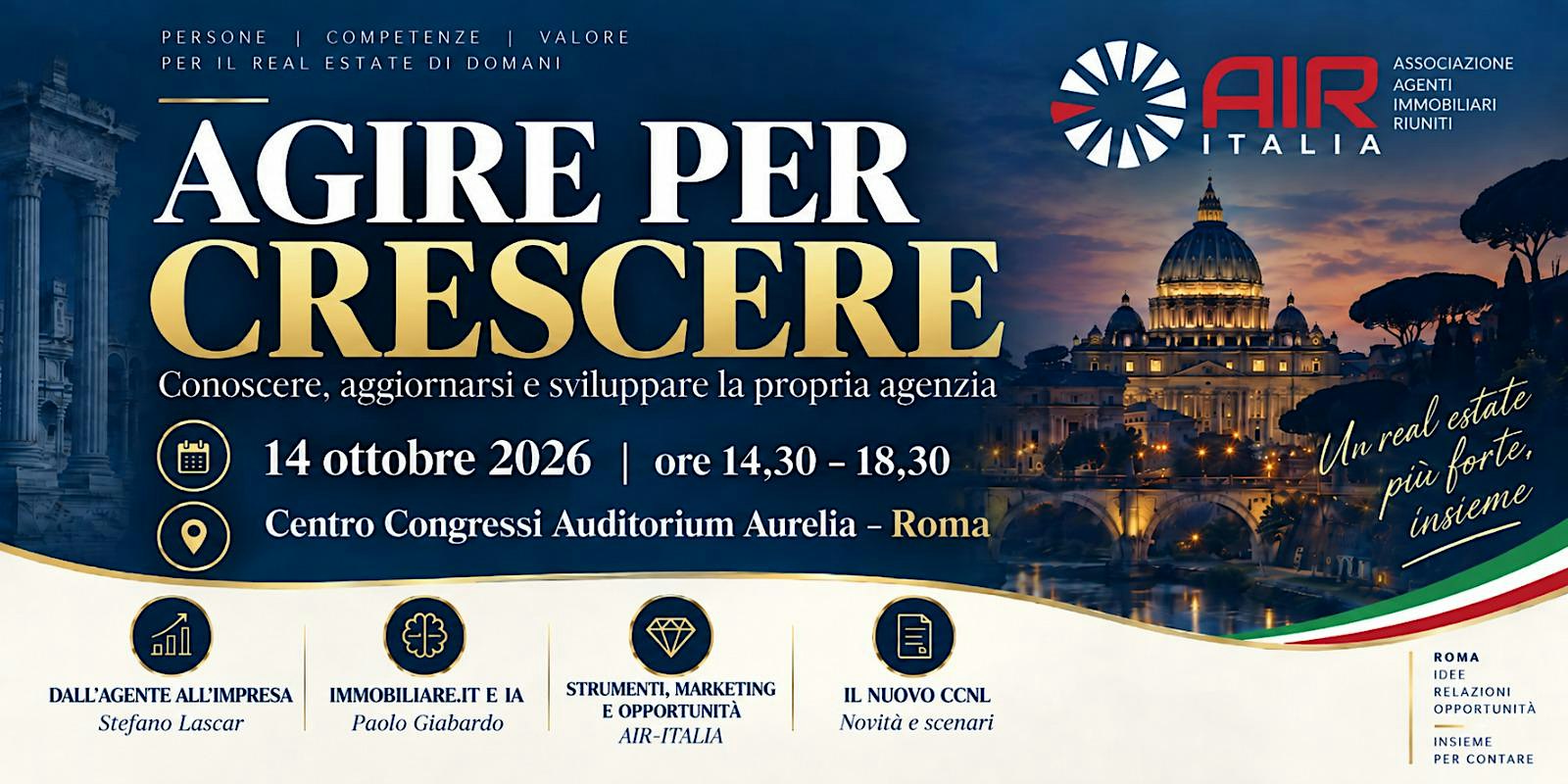Agire per crescere nel mondo dell'intermediazione immobiliare