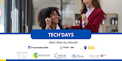 Tech'Days | Bien être au travail