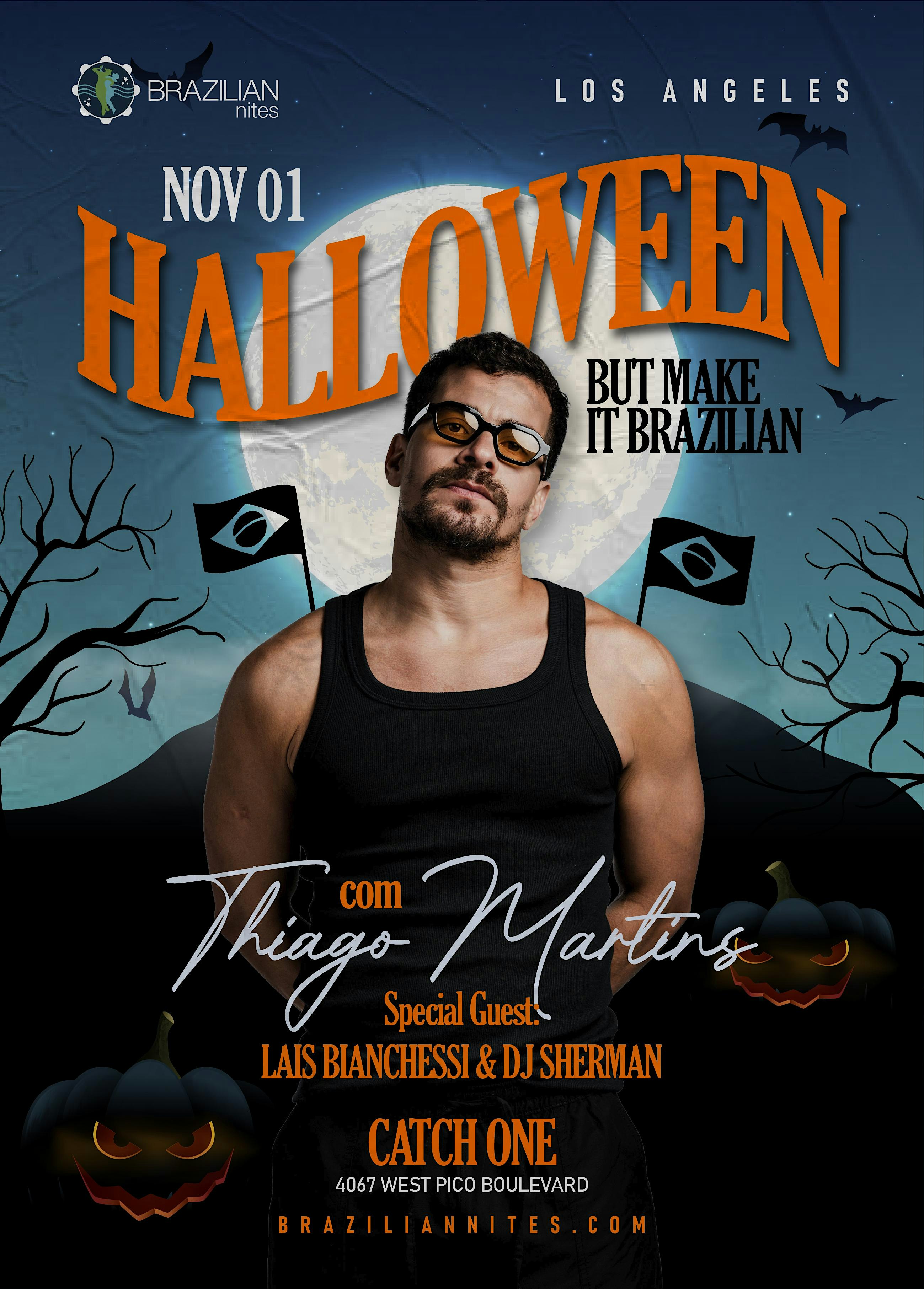 Halloween, But Make It Brazilian: Thiago Martins Live in LA