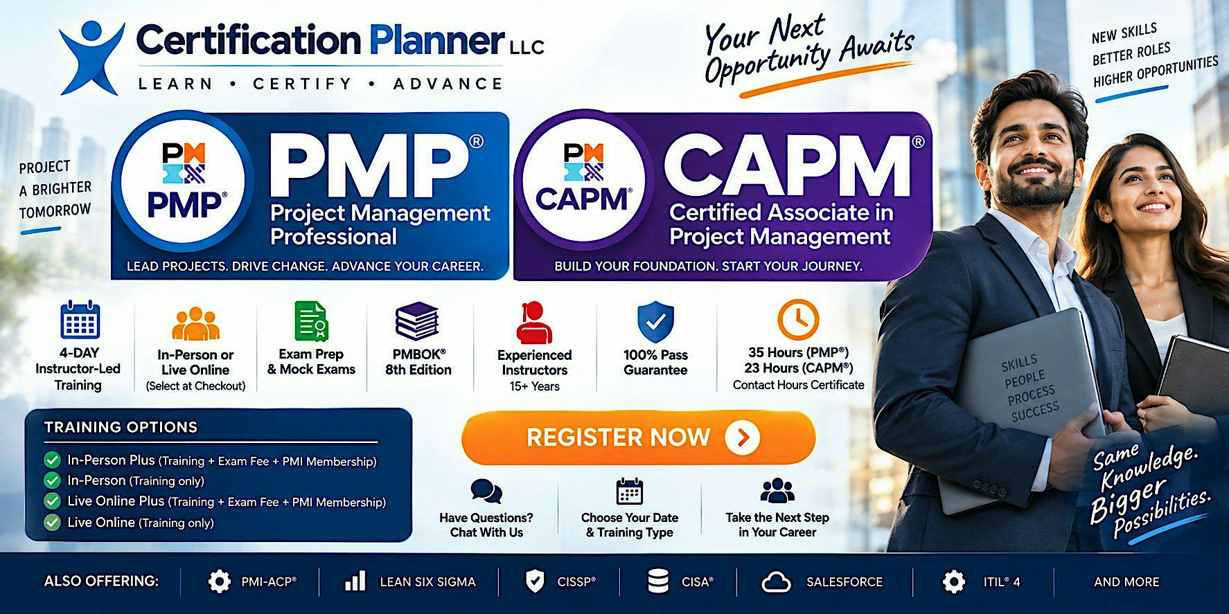 Montreal CAPM Certification | 4-Day Exam Prep Bootcamp with Guarantee