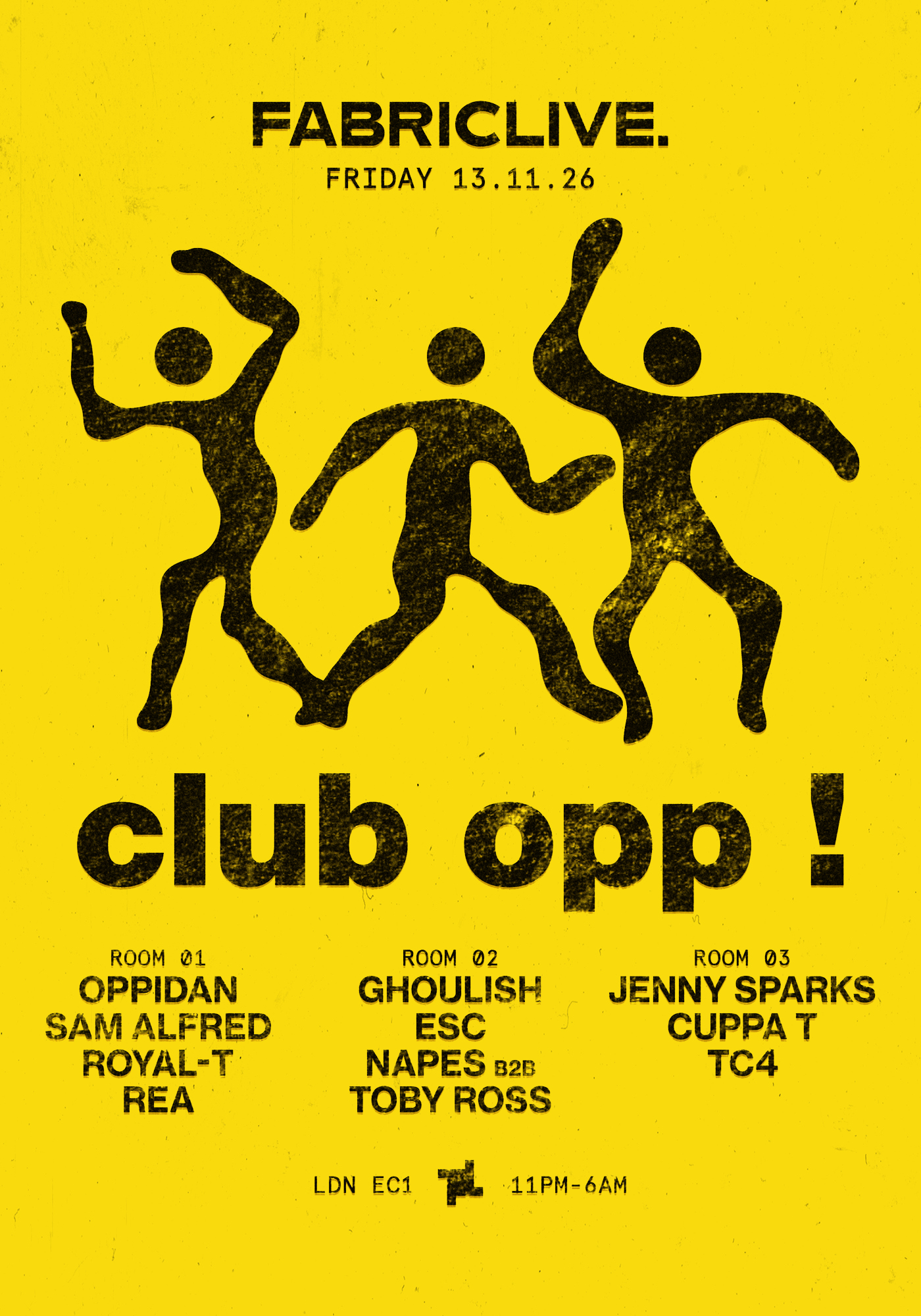 FABRICLIVE: Club Opp - Oppidan, Sam Alfred, Royal-T, Ghoulish, ESC, Napes & Toby Ross