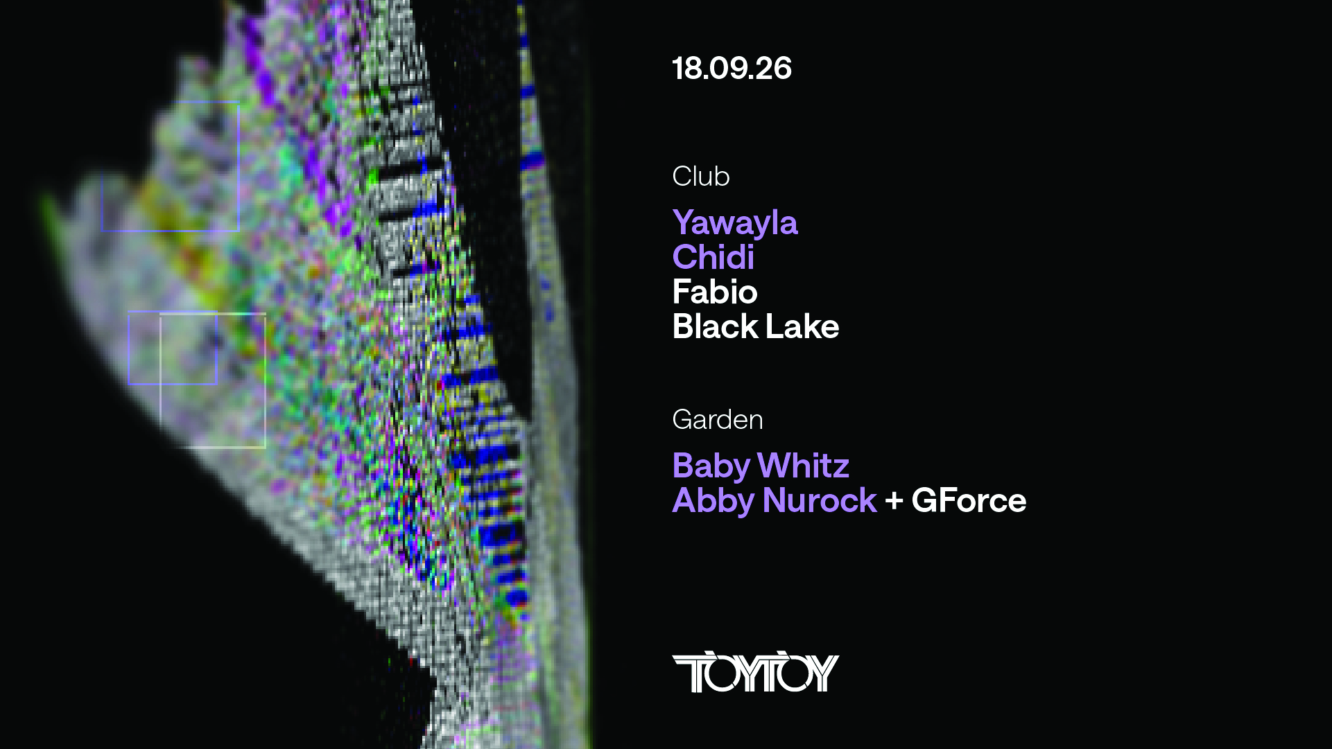 TOYTOY 18 September 2026