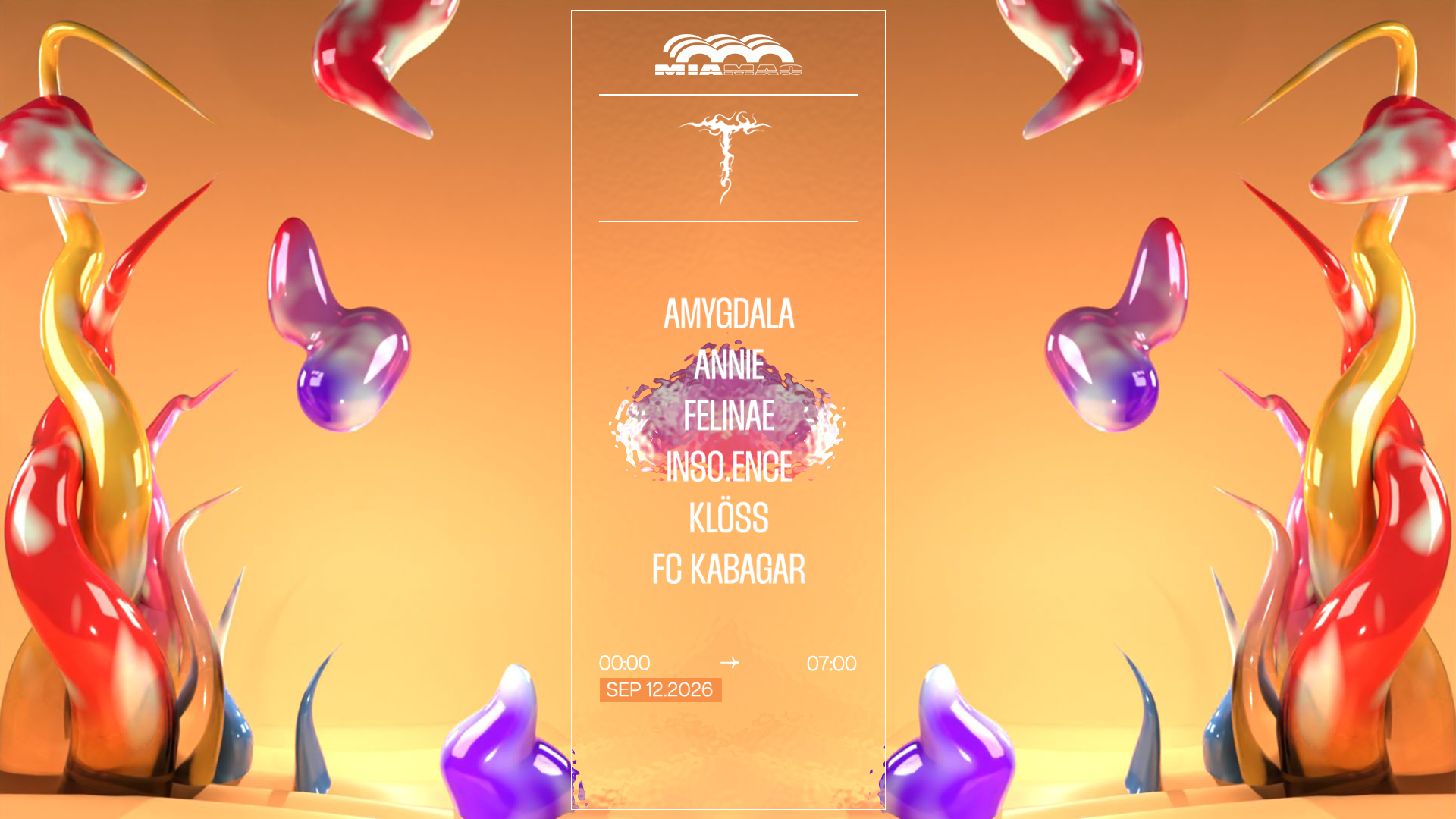 TAPE: Felinae, Amygdala, FC Kabagar, INSO.ENCE, KLÖSS & 