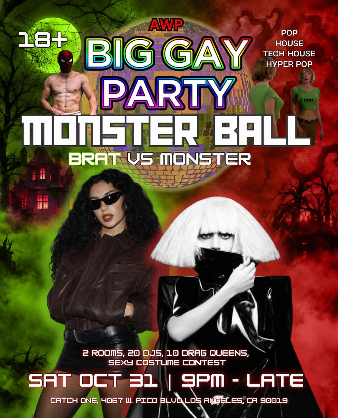 Big Gay Party Brat V.S Monster